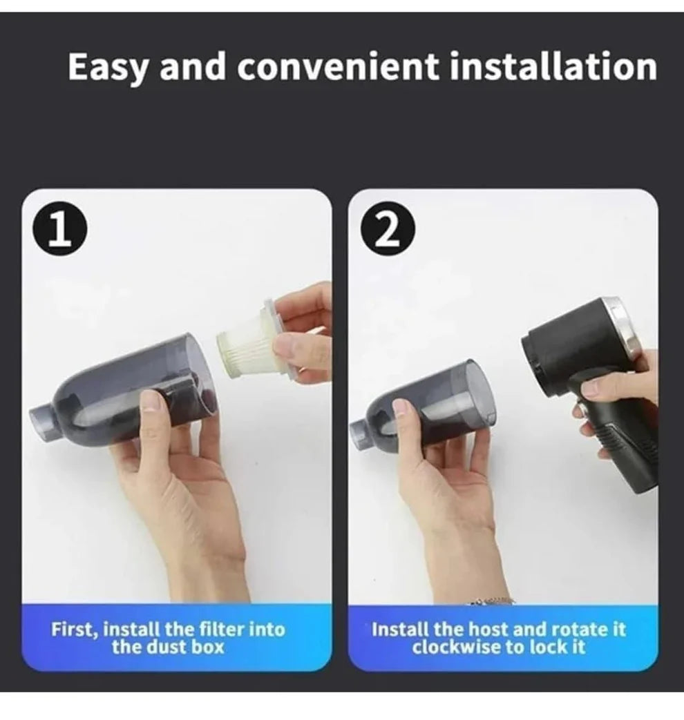 3 in 1 Portable Wireless Vacuum Cleaner, 120 Watts